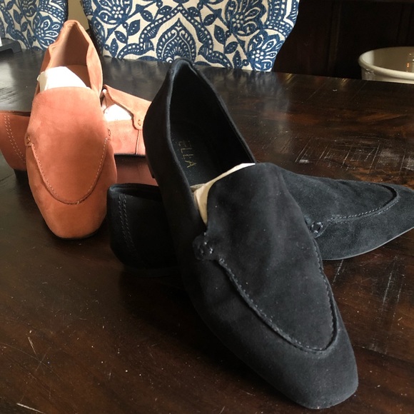 Gorgeous Ella Genuine Suede & Leather Loafers - Picture 15 of 16